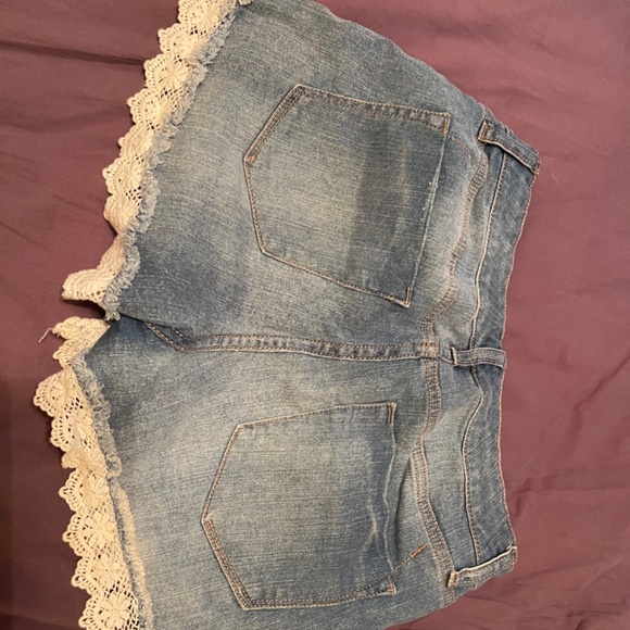 Lot of 9 pairs of jean shorts - Picture 4 of 12